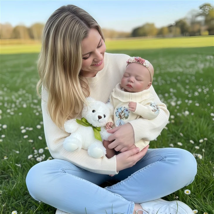 Adorable Full Silicone Reborn Doll